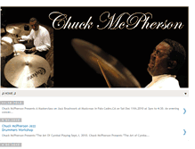 Tablet Screenshot of chuckmcpherson.com